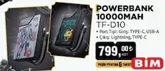 Transformers TF-D10 Powerbank 10000MAH Transformers TF-D10 Powerbank 10000MAH