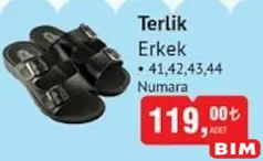 Terlik Erkek Terlik Erkek