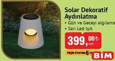 Solar Dekoratif Aydınlatma Solar Dekoratif Aydınlatma