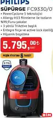 Philips FC9330/07 Süpürge Philips FC9330/07 Süpürge