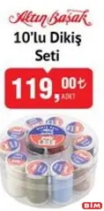Altın Başak 10'lu Dikiş Seti Altın Başak 10'lu Dikiş Seti