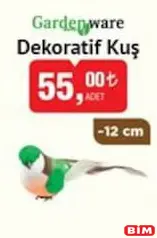 Gardenware Dekoratif Kuş 12 cm Gardenware Dekoratif Kuş 12 cm