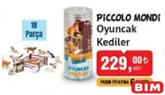 Piccolo Mondi Oyuncak Kediler 18 Parça Piccolo Mondi Oyuncak Kediler 18 Parça