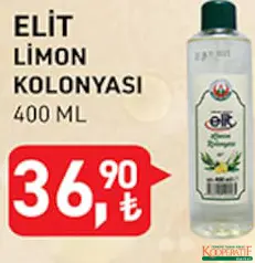 Tarım Kredi Elit Limon Kolonyası 400 ml Tarım Kredi Elit Limon Kolonyası 400 ml