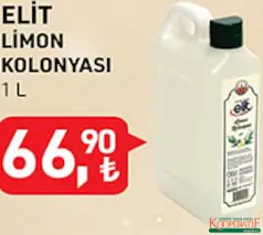Tarım Kredi Elit Limon Kolonyası 1 L Tarım Kredi Elit Limon Kolonyası 1 L