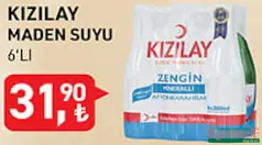 Kızılay Maden Suyu 6'lı Kızılay Maden Suyu 6'lı