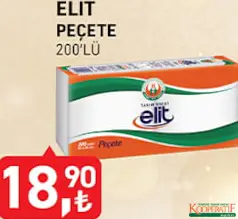 Tarım Kredi Elit Peçete 200'lü Tarım Kredi Elit Peçete 200'lü