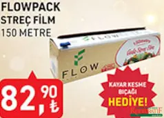 Flowpack Streç Film 150 metre Flowpack Streç Film 150 metre