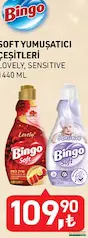 Bingo Soft Yumuşatıcı Çeşitleri 1440 ml Bingo Soft Yumuşatıcı Çeşitleri 1440 ml