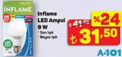 Inflame Led Ampul 9 W Inflame Led Ampul 9 W