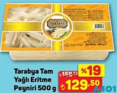 Tarabya Tam Yağlı Eritme Peyniri 500 g Tarabya Tam Yağlı Eritme Peyniri 500 g