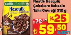 Nestle Nesquik Çokokare Kakaolu Tahıl Gevreği 310 g Nestle Nesquik Çokokare Kakaolu Tahıl Gevreği 310 g