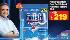 Finish Quantum Özel Seri Bulaşık Makinesi Tableti 50'li Finish Quantum Özel Seri Bulaşık Makinesi Tableti 50'li