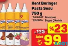 Kent Boringer Pasta Sosu 750 g Kent Boringer Pasta Sosu 750 g