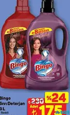 Bingo Sıvı Deterjan 3 L Bingo Sıvı Deterjan 3 L