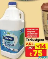 Torku Ayran 2,5 L Torku Ayran 2,5 L