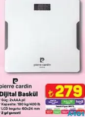 Pierre Cardin Dijital Baskül Pierre Cardin Dijital Baskül