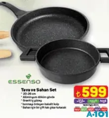 Essenso Tava Ve Sahan Set 20-26 cm Essenso Tava Ve Sahan Set 20-26 cm
