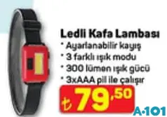 Ledli Kafa Lambası Ledli Kafa Lambası
