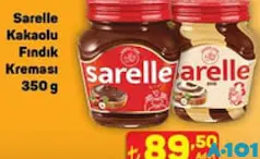 Sarelle Kakaolu Fındık Kreması 350 g Sarelle Kakaolu Fındık Kreması 350 g