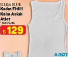 Silk&Blue Kadın Fitilli Kalın Askılı Atlet Silk&Blue Kadın Fitilli Kalın Askılı Atlet