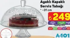 Ayaklı Kapaklı Servis Tabağı 31 cm Ayaklı Kapaklı Servis Tabağı 31 cm