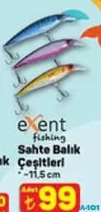 Exent Fishing Sahte Balık Çeşitleri 11,5 cm Exent Fishing Sahte Balık Çeşitleri 11,5 cm