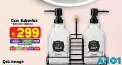 Cam Sabunluk 500 ml+500 ml Cam Sabunluk 500 ml+500 ml