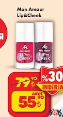 Mon Amour Lip&Cheek Çeşitleri Mon Amour Lip&Cheek Çeşitleri