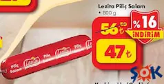 Lezita Piliç Salam 800 g Lezita Piliç Salam 800 g
