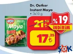 Dr. Oetker Instant Maya 3x10 g Dr. Oetker Instant Maya 3x10 g
