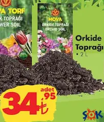 Orkide Toprağı 2 L Orkide Toprağı 2 L