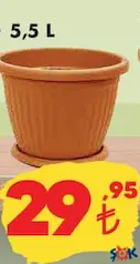 Kemer Saksı Çeşitleri 5,5 L Kemer Saksı Çeşitleri 5,5 L