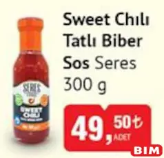 Seres Sweet Chili Tatlı Biber Sos 300 g Seres Sweet Chili Tatlı Biber Sos 300 g