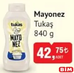 Tukaş Mayonez 840 g Tukaş Mayonez 840 g