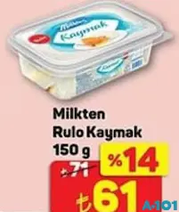 Milkten Rulo Kaymak 150 g Milkten Rulo Kaymak 150 g