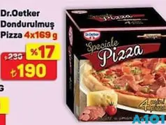 Dr.Oetker Dondurulmuş Pizza 4x169 g Dr.Oetker Dondurulmuş Pizza 4x169 g