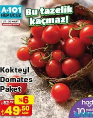 Kokteyl Domates Paket Kokteyl Domates Paket