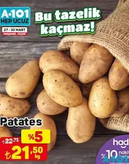 Patates kg Patates kg