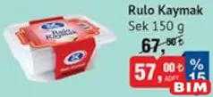 Sek Rulo Kaymak Kaymak 150 g Sek Rulo Kaymak Kaymak 150 g