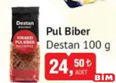 Destan Pul Biber 100 g Destan Pul Biber 100 g