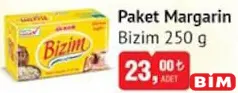 Bizim Paket Margarin 250 g Bizim Paket Margarin 250 g
