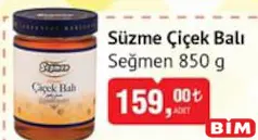 Seğmen Süzme Çiçek Balı 850 g Seğmen Süzme Çiçek Balı 850 g