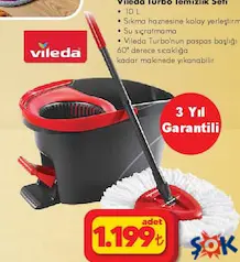 Vileda Turbo Temizlik Seti