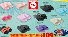 Gezer Kadın Terlik Çeşitleri