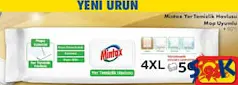 Mintax Yer Temizlik Havlusu Mop Uyumlu 50'li
