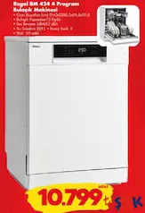 Regal BM 424 4 Program Bulaşık Makinesi