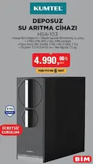 Kumtel HSA-103 Deposuz Su Arıtma Cihazı Kumtel HSA-103 Deposuz Su Arıtma Cihazı