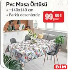 Pvc Masa Örtüsü 140x140 cm Pvc Masa Örtüsü 140x140 cm