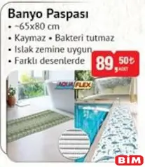 Banyo Paspası 65x80 cm Banyo Paspası 65x80 cm